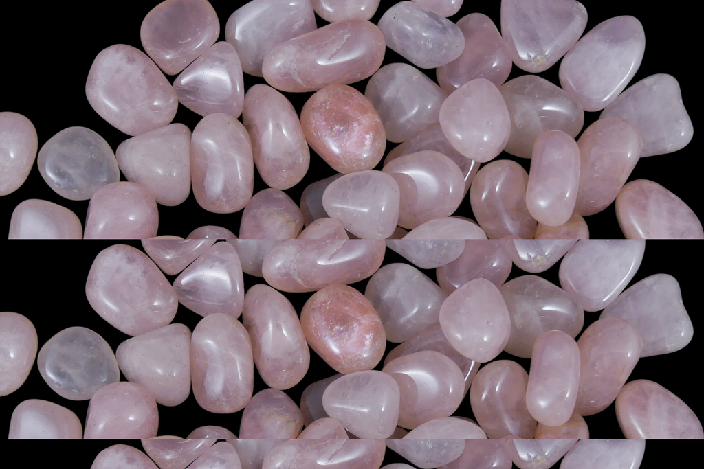 Rozekwarts Steentjes Middel (2 - 2,5cm)- Gepolijst - A-Kwaliteit - Voordeelzak van 250gr