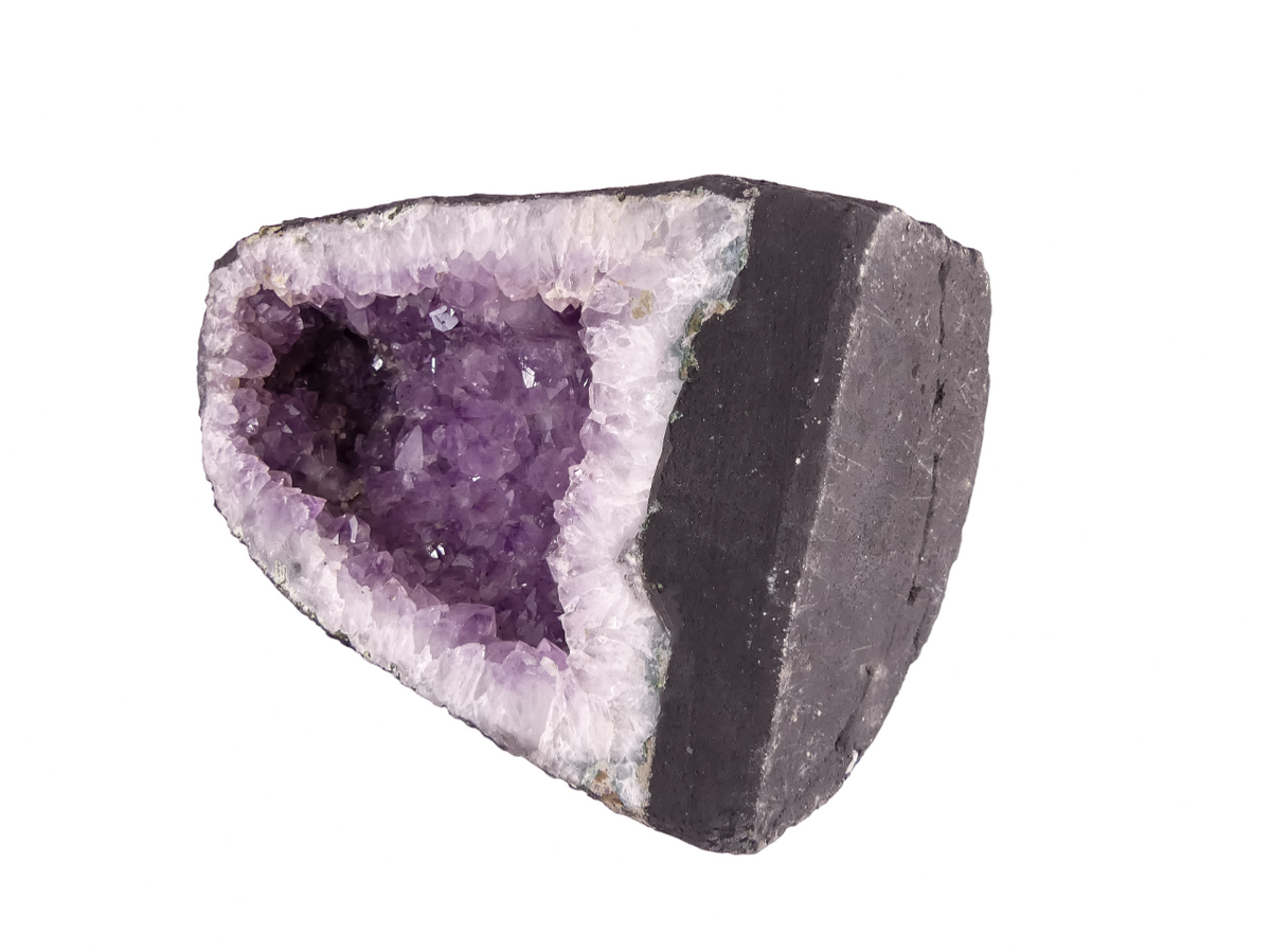 Amethist Geode - Amethyst - Kristal - Grot - ca. 7,58kg  - ca. 15x18x24cm - Individueel Gefotografeerd