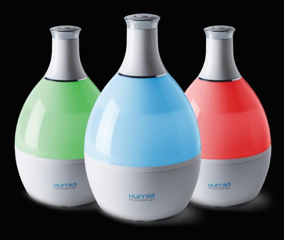 Luchtbevochtiger (humidifier) met Multicolor LED Nachtlamp - Humio HU1020
