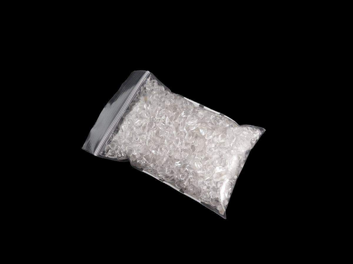 Bergkristal Steentjes Gepolijst - Split - Zakje ca. 80gr