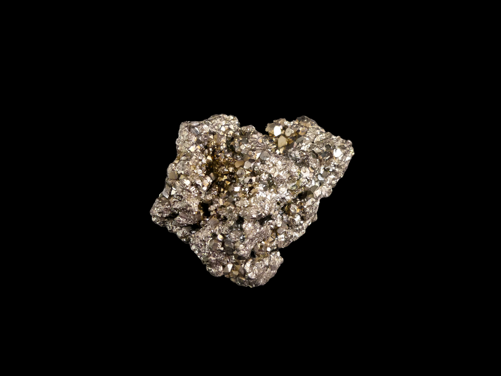 Pyriet Ruw / Onbewerkt - Stuk van ca. 204gr - ca. 7x4,5x4cm - Individueel Gefotografeerd