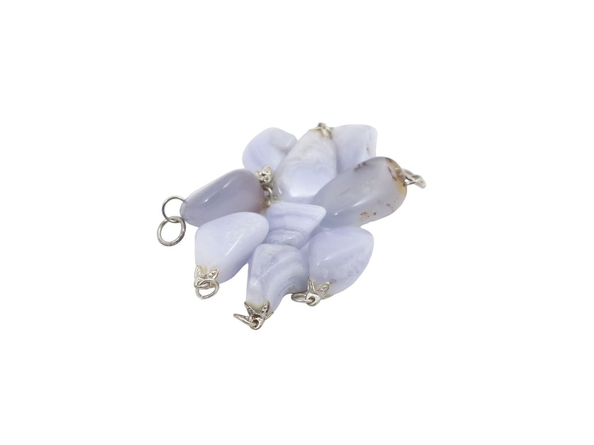 Hanger Chalcedoon Edelsteen