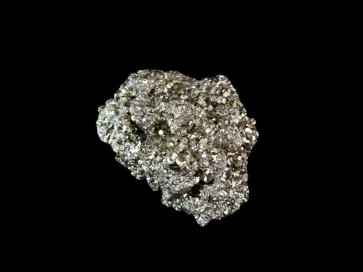 Pyriet Ruw / Onbewerkt - Stuk van ca. 246gr - ca. 8x6x4cm - Individueel Gefotografeerd
