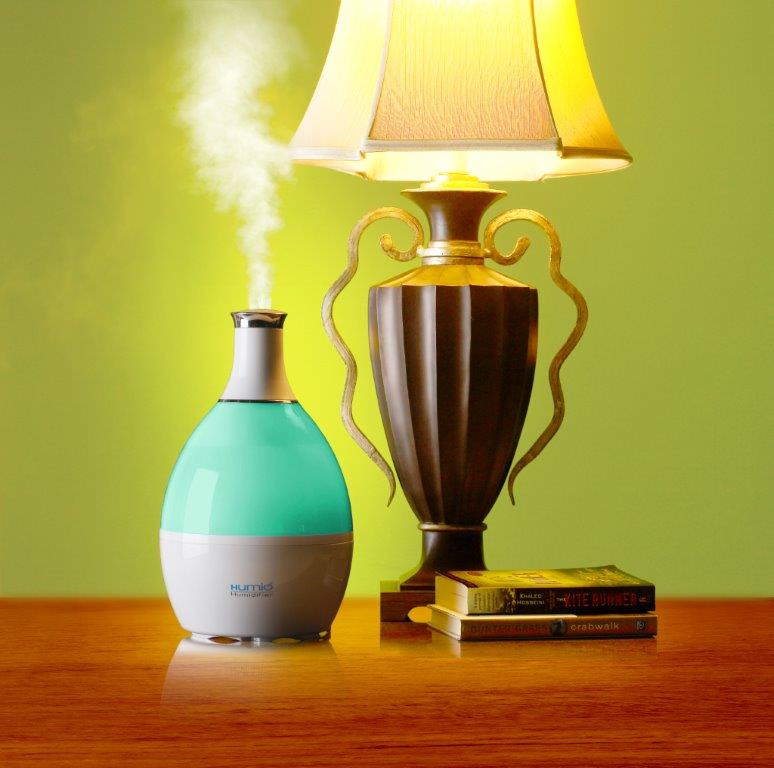 Luchtbevochtiger (humidifier) met Multicolor LED Nachtlamp - Humio HU1020