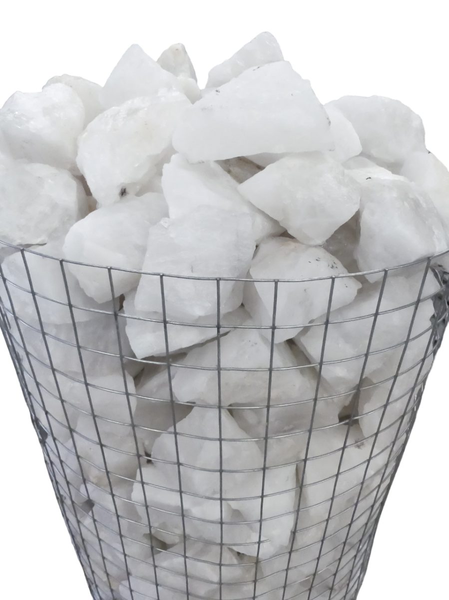 Bergkristal Ruw Groot - A-Kwaliteit - Groothandel Partij van 25kg - Stenen/Stukken van ca. 1,5kg p/st