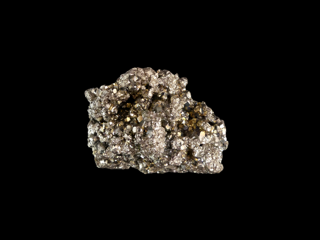 Pyriet Ruw / Onbewerkt - Stuk van ca. 204gr - ca. 7x4,5x4cm - Individueel Gefotografeerd