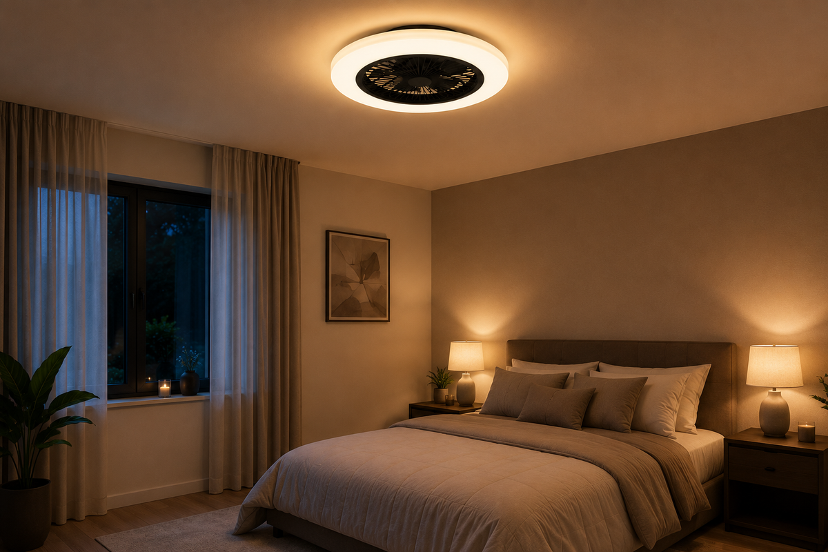 Calex Smart Plafondventilator Met Licht