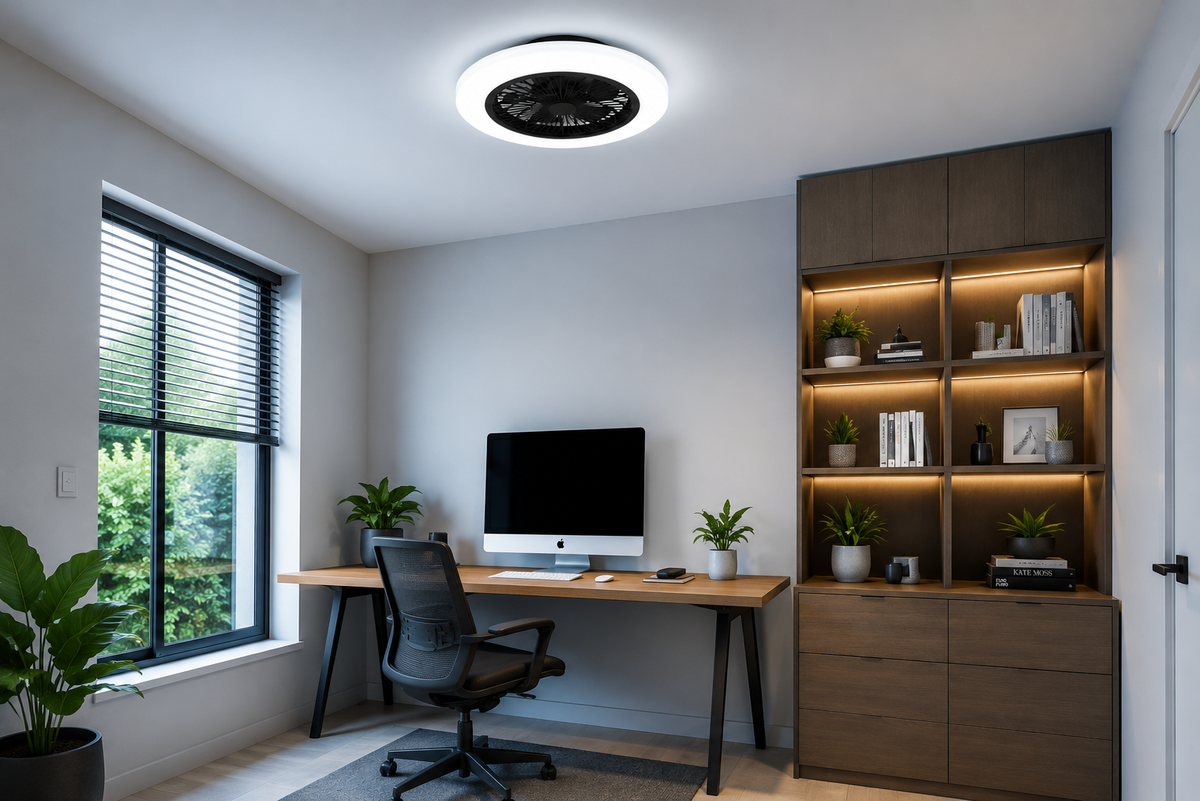 Calex Smart Plafondventilator Met Licht