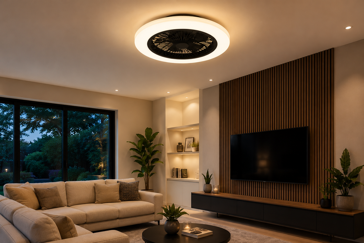 Calex Smart Plafondventilator Met Licht